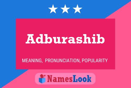 Adburashib Naam Poster