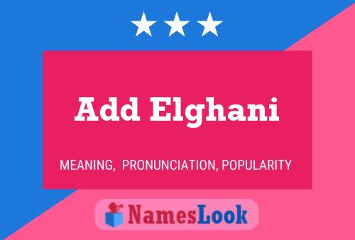 Add Elghani Naam Poster