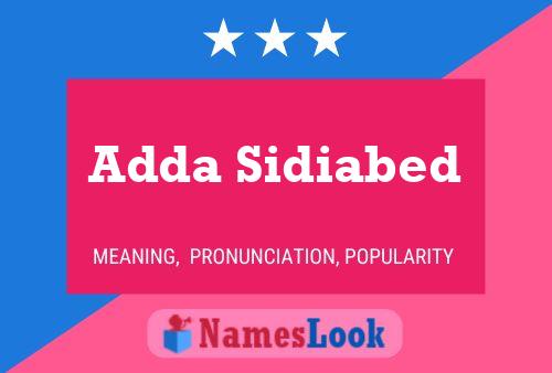 Adda Sidiabed Naam Poster