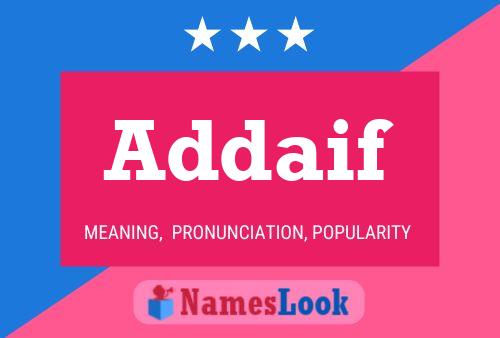 Addaif Naam Poster