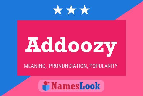 Addoozy Naam Poster