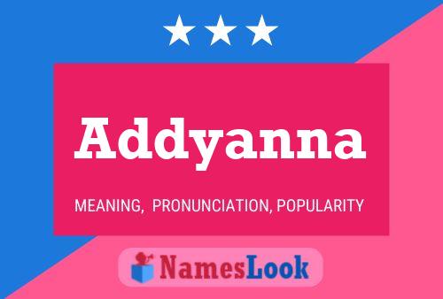 Addyanna Naam Poster