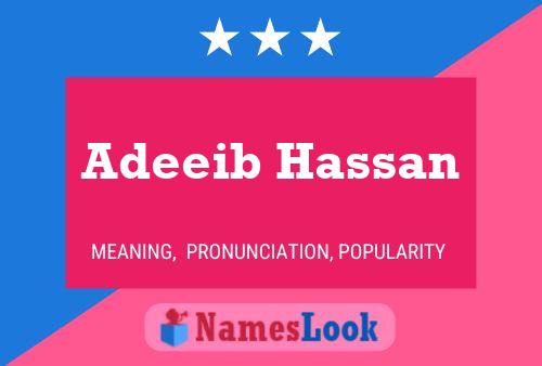 Adeeib Hassan Naam Poster