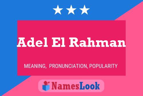 Adel El Rahman Naam Poster