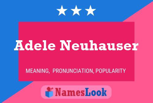 Adele Neuhauser Naam Poster