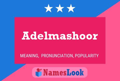 Adelmashoor Naam Poster