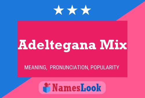 Adeltegana Mix Naam Poster