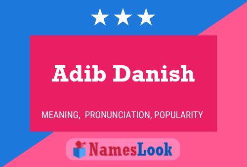 Adib Danish Naam Poster