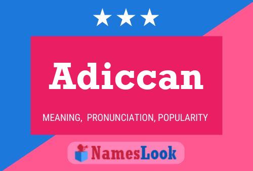 Adiccan Naam Poster