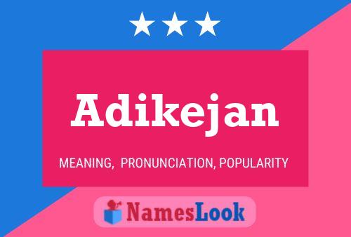 Adikejan Naam Poster