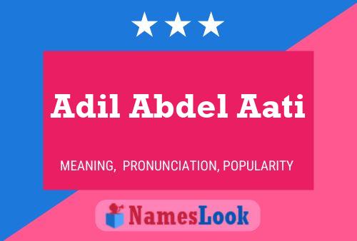 Adil Abdel Aati Naam Poster