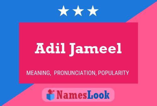 Adil Jameel Naam Poster