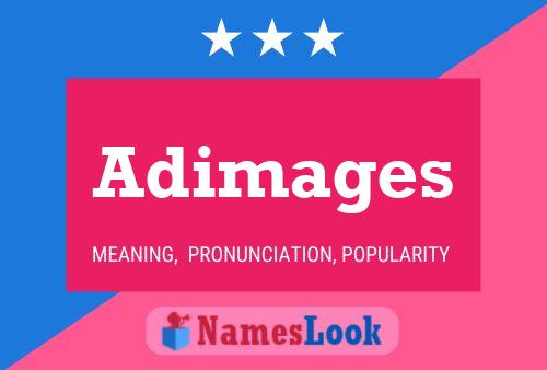 Adimages Naam Poster