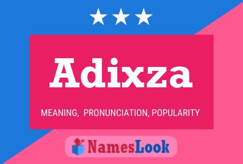 Adixza Naam Poster