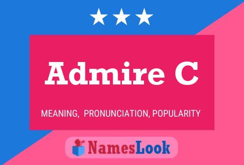 Admire C Naam Poster