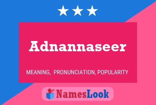 Adnannaseer Naam Poster