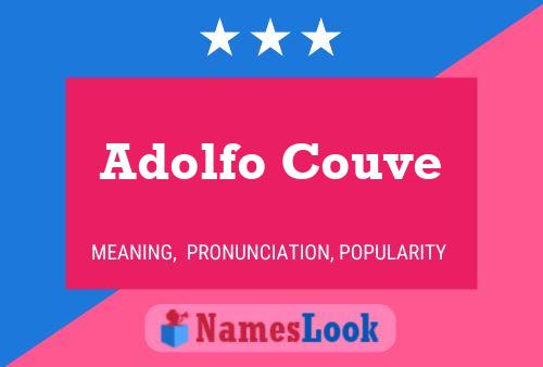 Adolfo Couve Naam Poster