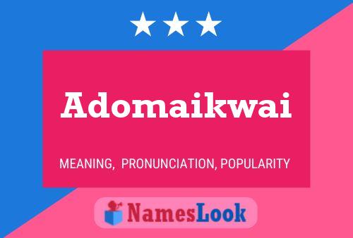 Adomaikwai Naam Poster