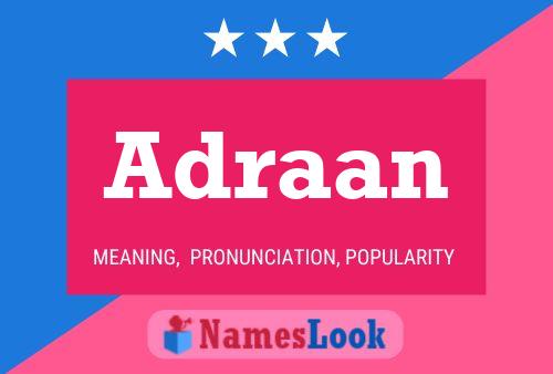 Adraan Naam Poster