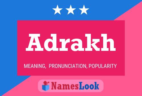 Adrakh Naam Poster