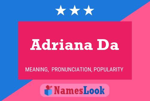 Adriana Da Naam Poster