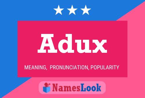 Adux Naam Poster