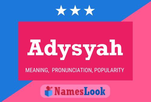 Adysyah Naam Poster