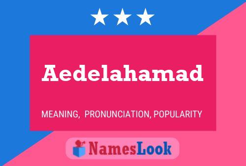 Aedelahamad Naam Poster