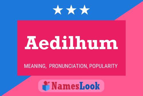 Aedilhum Naam Poster