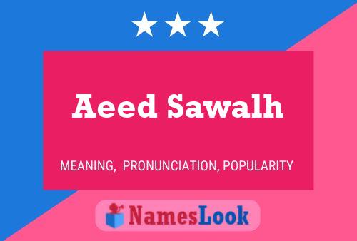 Aeed Sawalh Naam Poster