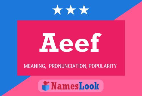 Aeef Naam Poster