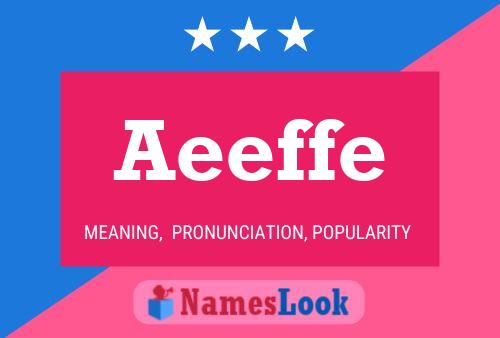 Aeeffe Naam Poster