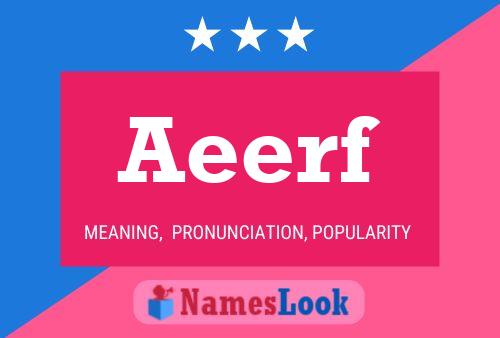 Aeerf Naam Poster