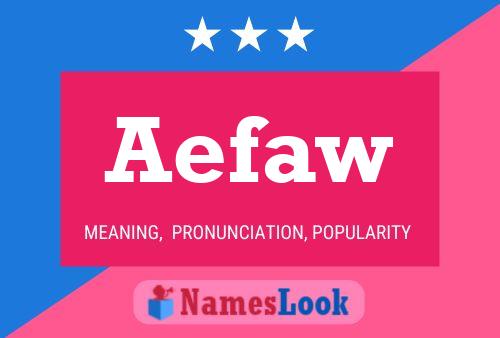 Aefaw Naam Poster