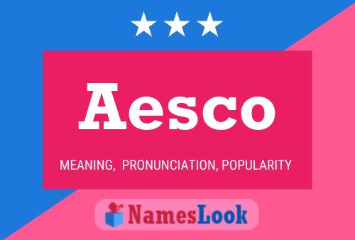 Aesco Naam Poster