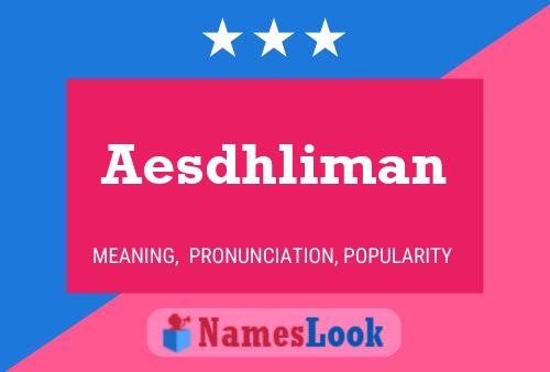 Aesdhliman Naam Poster