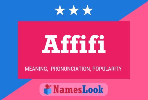 Affifi Naam Poster