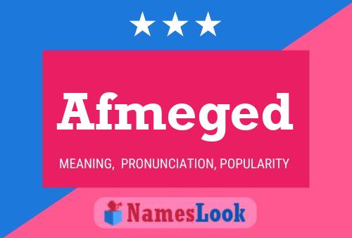 Afmeged Naam Poster