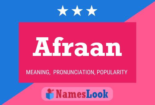 Afraan Naam Poster