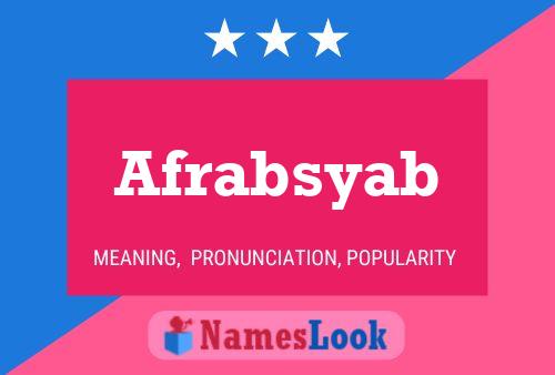 Afrabsyab Naam Poster