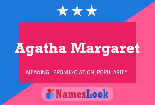 Agatha Margaret Naam Poster