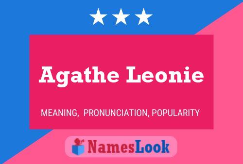 Agathe Leonie Naam Poster