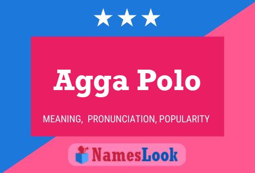 Agga Polo Naam Poster