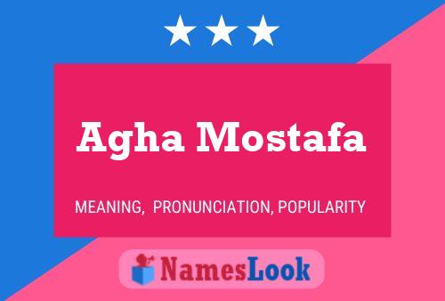 Agha Mostafa Naam Poster