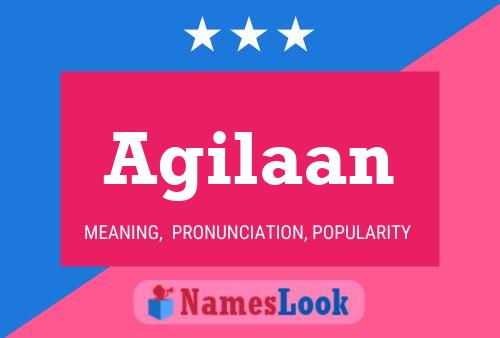 Agilaan Naam Poster