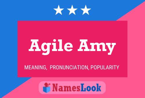 Agile Amy Naam Poster