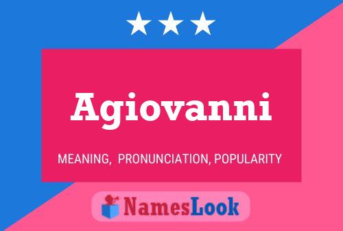 Agiovanni Naam Poster