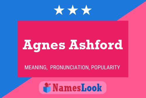 Agnes Ashford Naam Poster