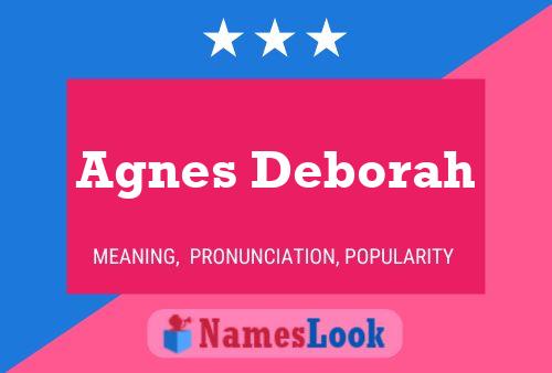 Agnes Deborah Naam Poster