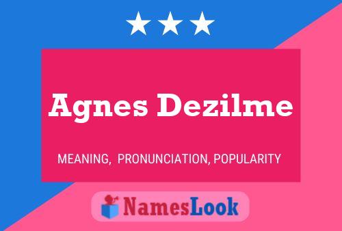 Agnes Dezilme Naam Poster